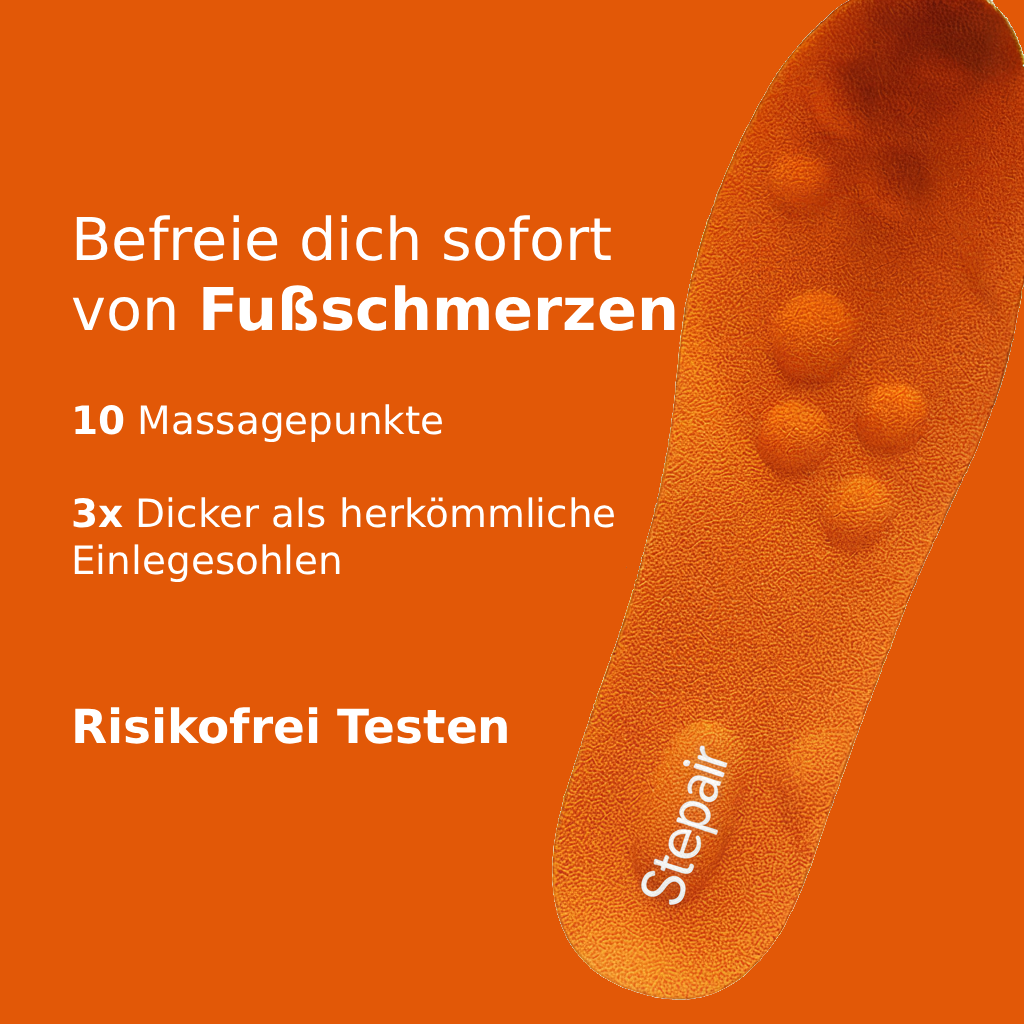 Massage-Einlegesohlen