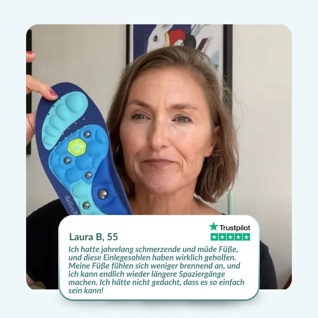 Akusoli Einlegesohlen Detailaufnahme - ergonomische Fußbett-Technologie von Stepair
